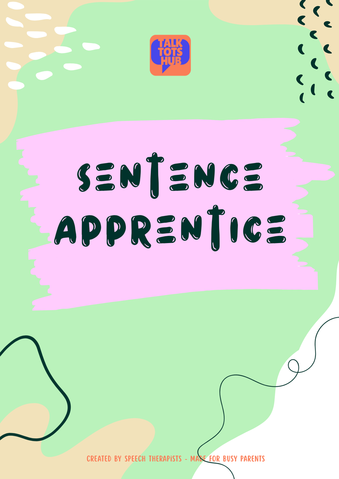 Sentence Apprentice Home Communication Plan cover
