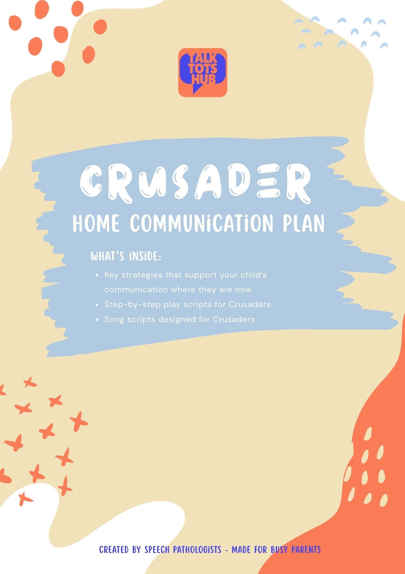 Crusader Home Communication Plan cover
